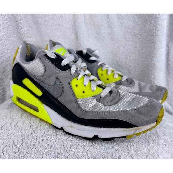 Nike Mens Air Max 90 Volt Neon Grey Green CD0881-103 Shoes Size 11 - Picture 2 of 13